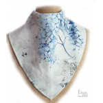 lniana chusta, bandana, linen bandana.