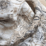 chusta lniana, bandana, linen bandana.