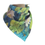 apaszka bandana, linen bandana.