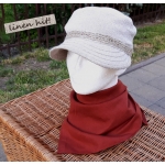 czapka lniana linen cap