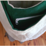 duża torba konopna, big hemp bag.