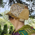 czapka boho, boho cap.