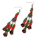 kolczyki artystyczne hippie