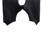 Gotyckie Czarne Lniane Mitenki od AYHEPI