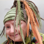 opaska na dready opaska na głowę, dreadlocks band.