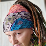 opaska na dready boho opaska, boho dread band.