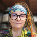 opaska batikowa, batik bandana.