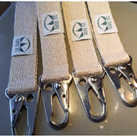 brelok, smycz konopna, hemp keychain, lanyard.