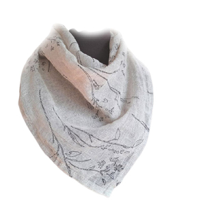 chusta lniana, bandana, linen bandana.