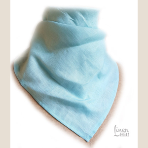 lniana chusta szal linen bandanas scarves