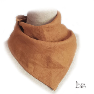 chusta apaszka, linen bandana.