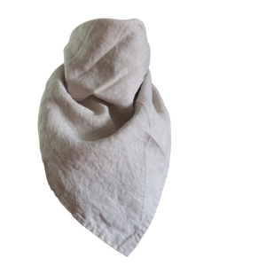 bandana chustka lniana, linen bandana.