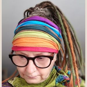 opaska na dready, dreadlocks band.