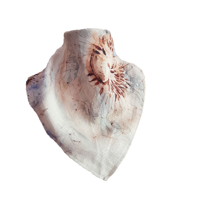 lniana chusta bandana linen bandana