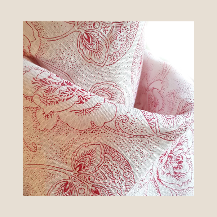 lniana chusta bandana linen bandana