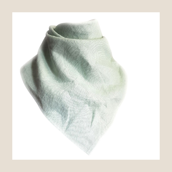 bandana chustka lniana, linen bandana.