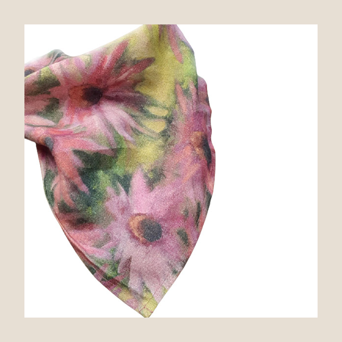 apaszka bandana, linen bandana.