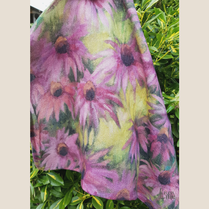 apaszka bandana, linen bandana.