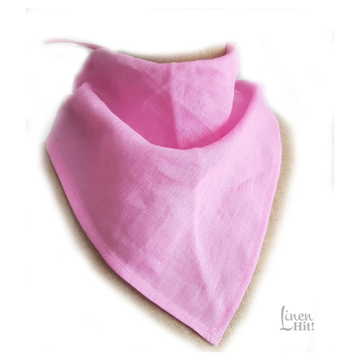 lniana chusta szal linen bandanas scarves