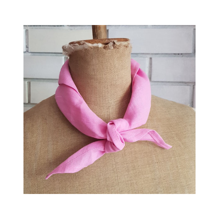 lniana chusta szal linen bandanas scarves