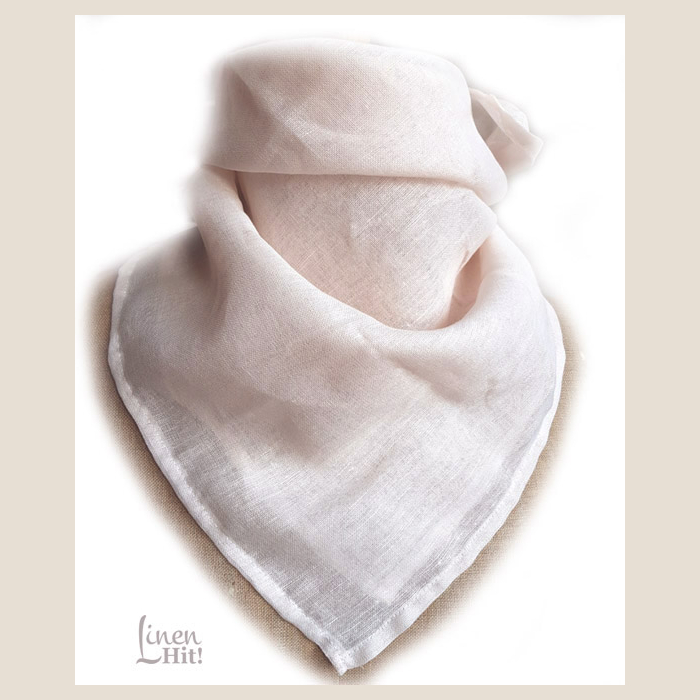 lniana chusta bandana linen bandana