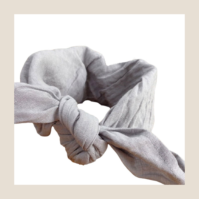 bandana męska, linen bandana.