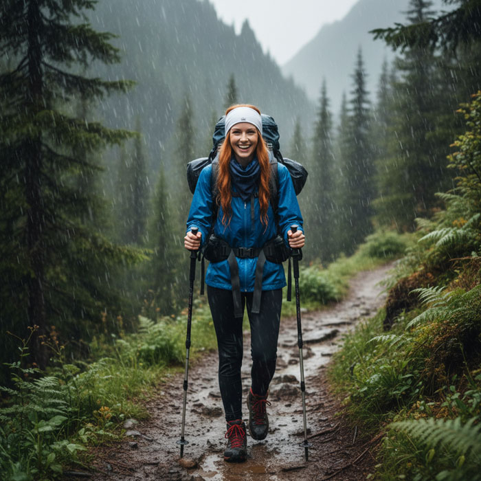 Bandana Konopna Granatowa Chusta na Głowę Festiwalowa