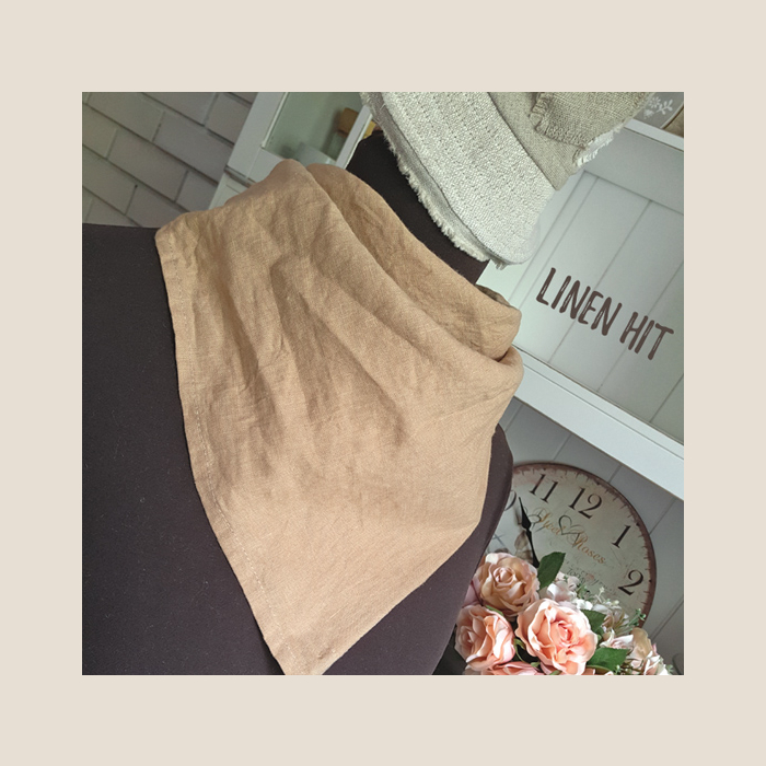 lniana chusta bandana linen bandana
