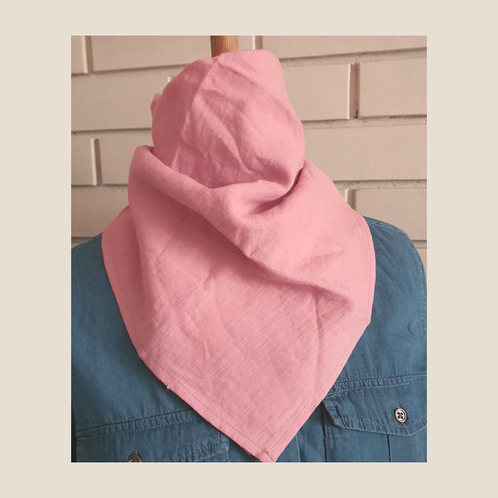 apaszka, bandana, linen bandana.