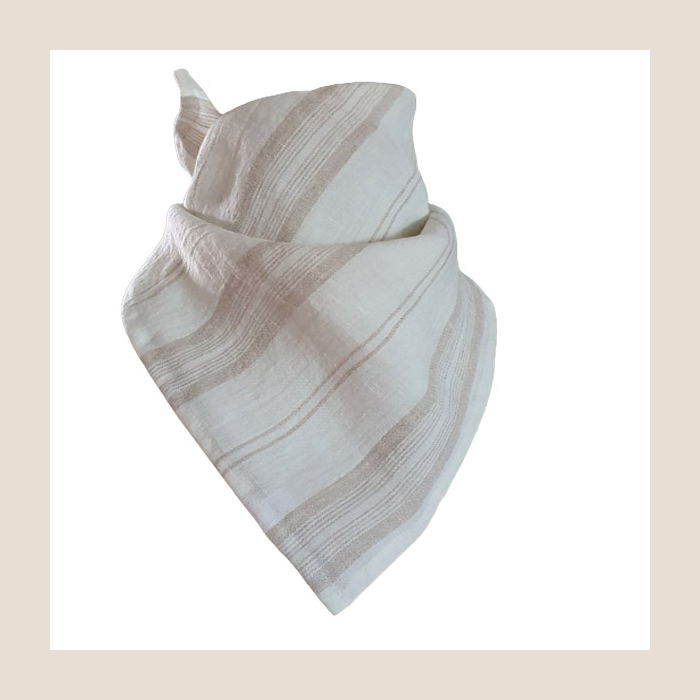 lniana chusta szal linen bandanas scarves
