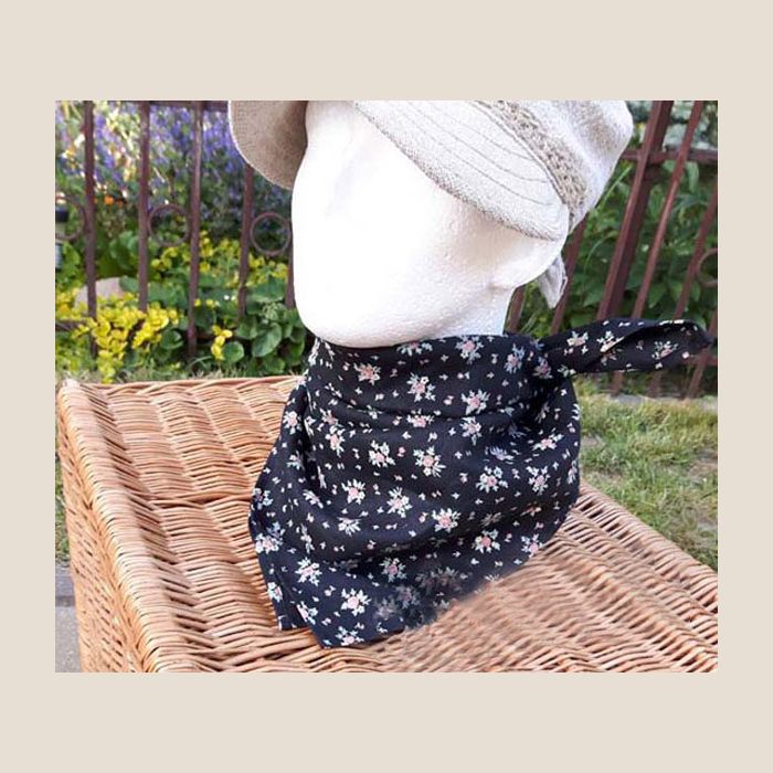 lniana chusta szal linen bandanas scarves