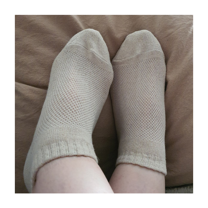 skarpety konopne stopki, hemp socks.