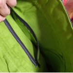 Plecak Damski Haftowany Hmong Bird Green