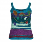 top bawełniany hippie top.