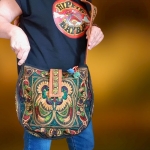 torebka hipisowska haftowana, hippie embroidered bag.