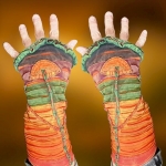 Ocieplacze na Ręce Grzybki Pomarańcz