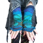 Ocieplacze na Ręce Grzybki Turkus