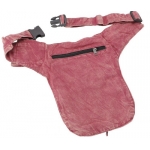 Nerka Bawełniana Goa Burgund Torebka Cross Body