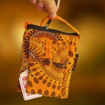 Torebka na Dokumenty Orange Saszetka na Szyję