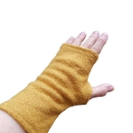 Mitenki Wełniane Miodowe od  Byaba Hit