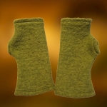 Mitenki Wełniane Ciepłe Wiosenna Zieleń