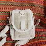 torebka nerka z konopi, hemp bag.