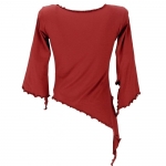 top asymetryczny rudy, Asymmetrical Rust top.