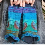 Ocieplacze na Ręce Grzybki Turkus