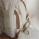 torebka nerka z konopi, hemp bag.