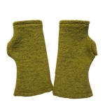 Mitenki Wełniane Ciepłe Wiosenna Zieleń