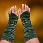 Dwustronne Ocieplacze Aksamitne Patchwork Zieleń