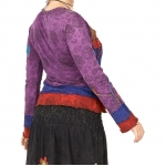 Bluzka Bawełniana z Długim Rękawem Zieleń Mushrooms XXL