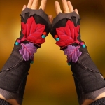 Ocieplacze na Ręce PIXIE Polarowe w Liście Klonu