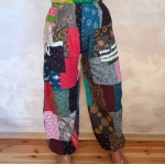 Spodnie Patchwork Haremki Multikolor od Hippie Shop